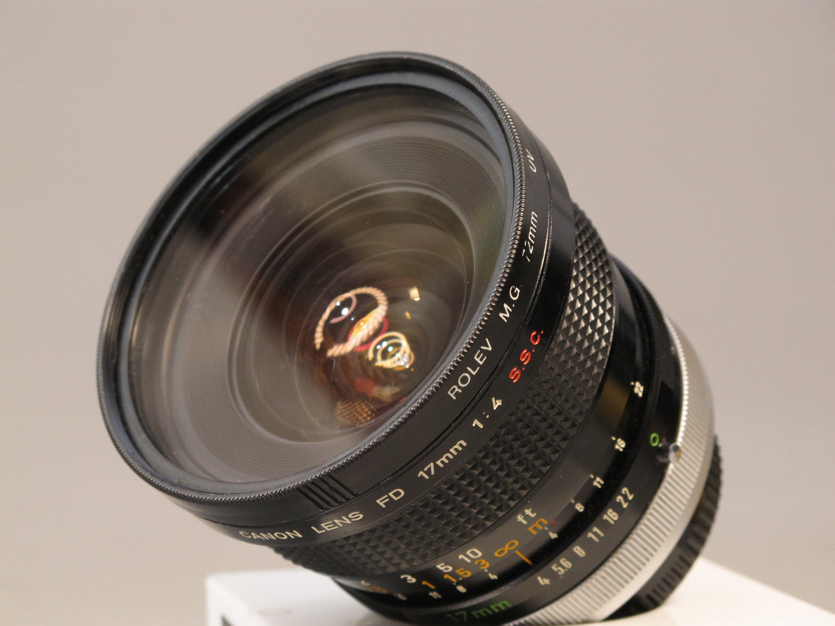 Canon FD 17mm f4 S.S.C. Lens