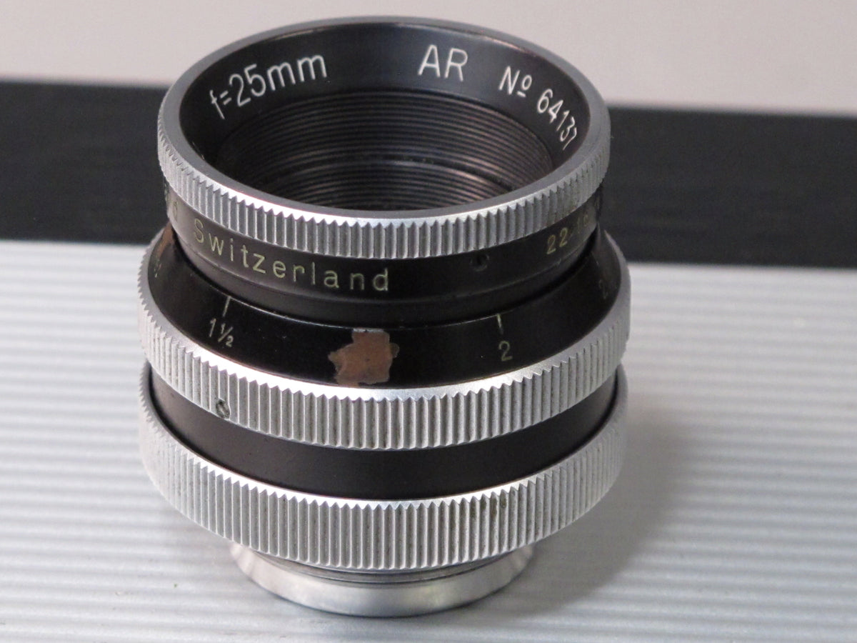 Kern Paillard Switar AR 25mm f1.4-