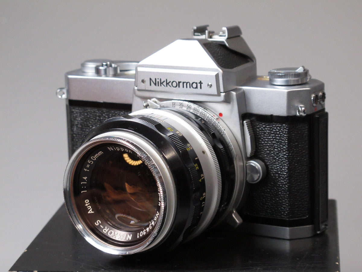 NIKKORMAT FT 35mm Camera with 50mm NIKKOR-S Auto f1.4 