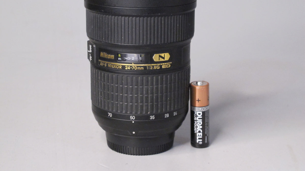 Nikon AF-S Nikon 24-70mm f2.8 N Lens – Phototek Canada