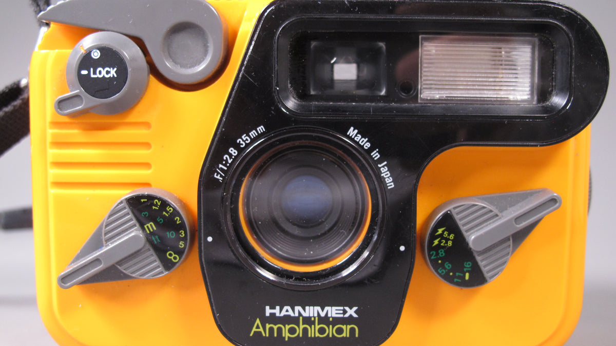 HANIMEX Amphibian Underwater 35mm camera with Flash