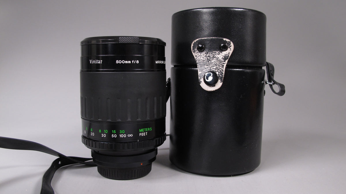 Vivitar 500mm f8 MIRROR LENS for Canon FD mount – Phototek