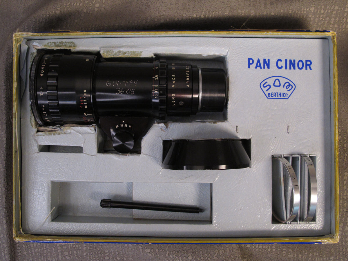 SOM BERTHIOT PARIS PAN-CINOR 17-85mm f2 Cine Lens in Arriflex ...