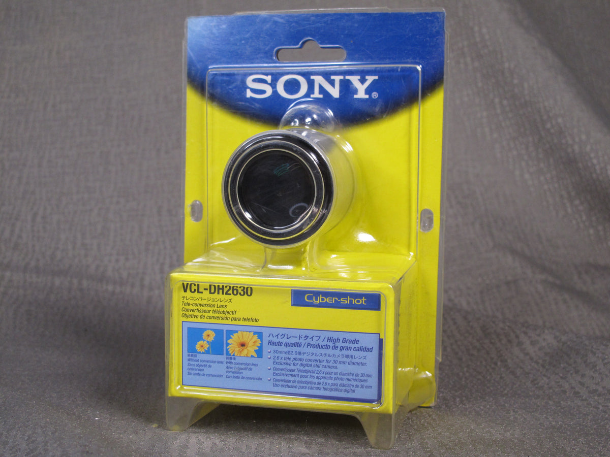 Sony VCL-DH2630 Cyber-Shot Tele-Conversion Lens – Phototek Canada