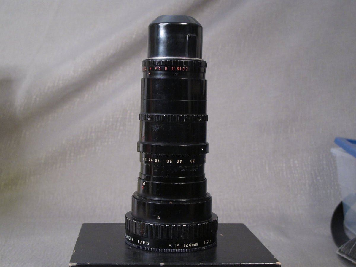 P. Angenieux 1:2.2/12-120mm Type 10x12B Zoom Arriflex Standard mount