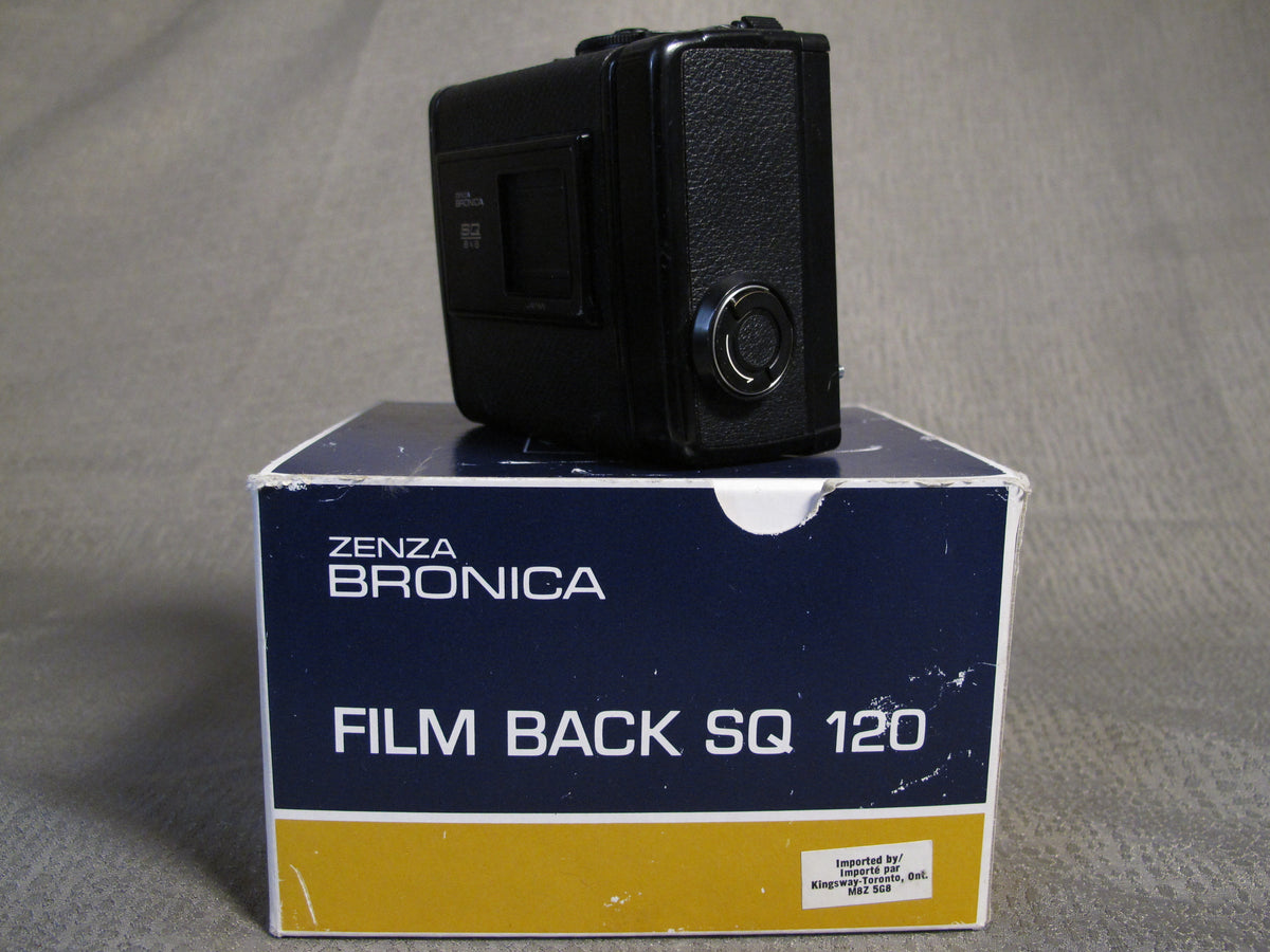 Zenza Bronica SQ 6x6 120 Film Back – Phototek Canada