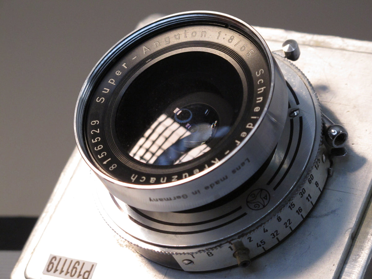 Schneider-Kreuznach Super-Angulon 65mm f8 Large Format Lens