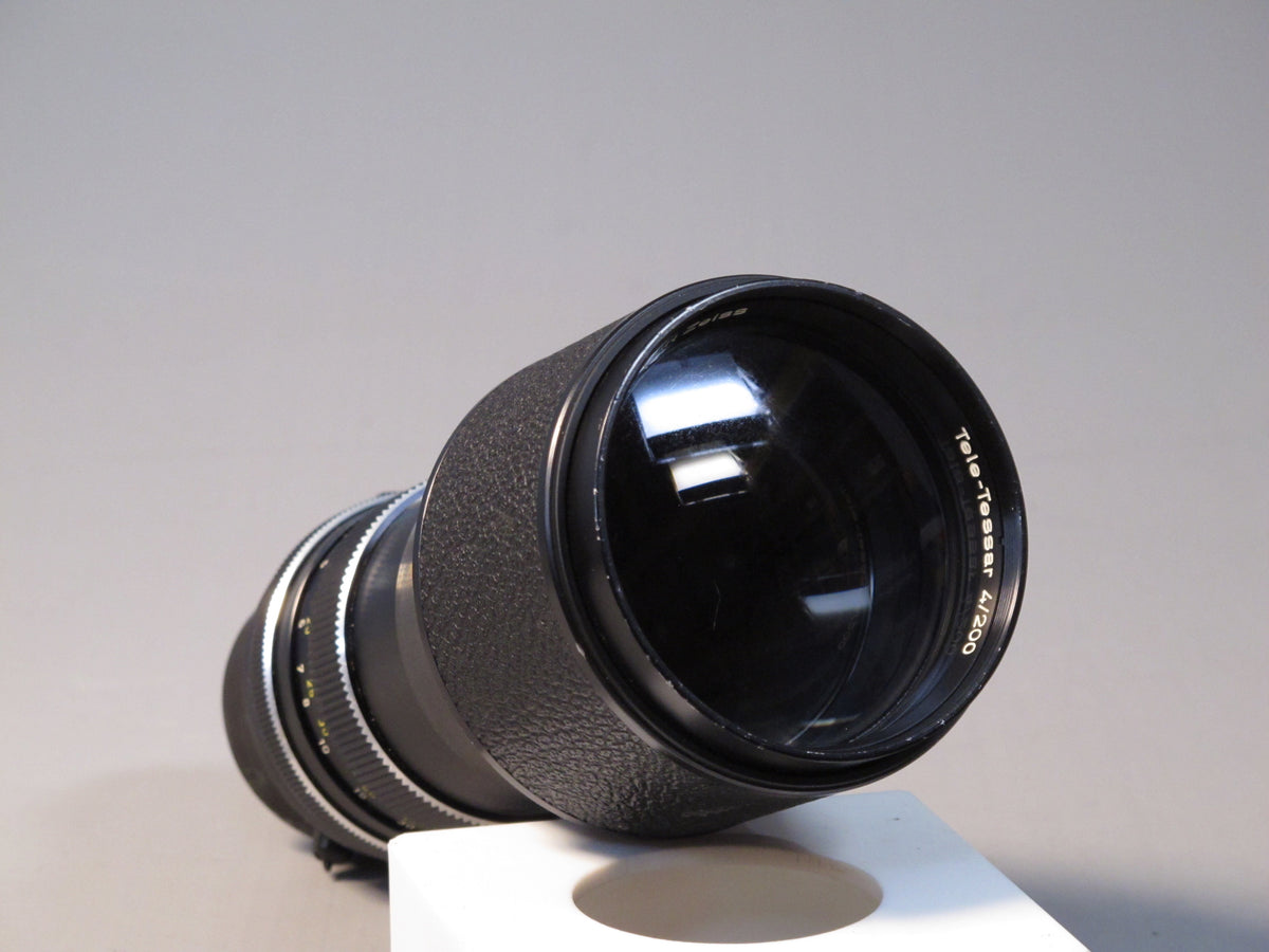 100%新品低価Carl Zeiss Tele-Tessar 200mm f3.5 AEG 美品 レンズ(単焦点)