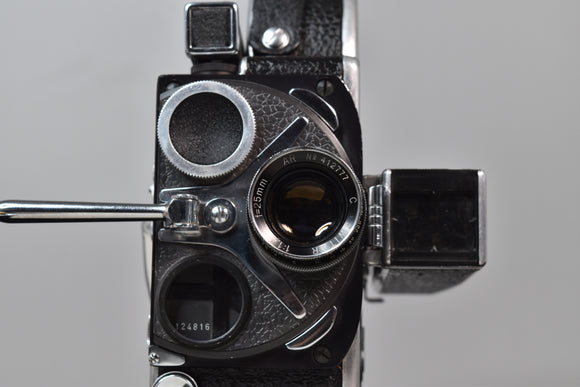BOLOEX 16MM Supreme Cine Camera with C SWITAR 25mm f1.4 AR