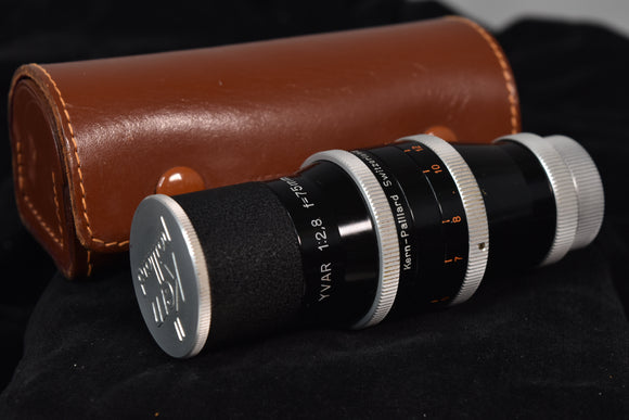 Kern-Paillard YVAR 75mm f2.8 AR - C mount Cine Lens