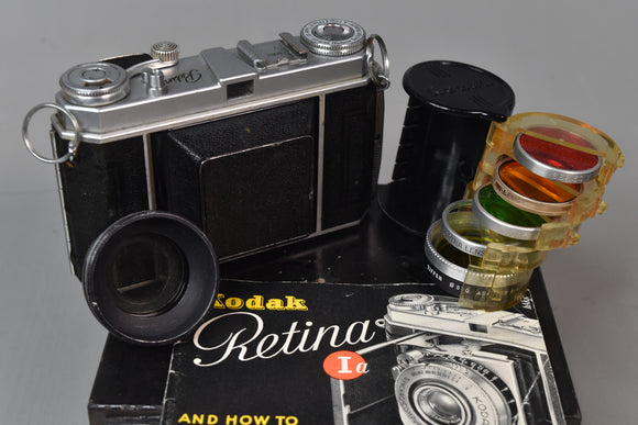 Caméra Kodak Retina Ia 35mm Pliable/Kodak Retina Ia 35mm Foldable Camera
