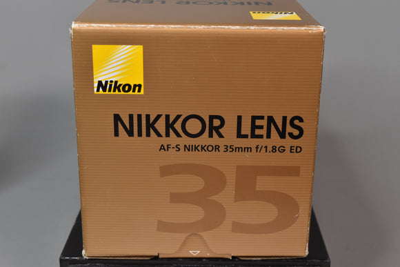 Nikon AF-S Nikkor 35mm 1.8G ED Lens