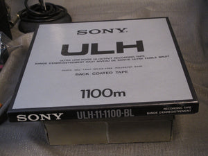SONY UHL-11-1100-BL, ULTRA LOW-NOISE HI-OUTPUT RECORDING TAPE. NEW