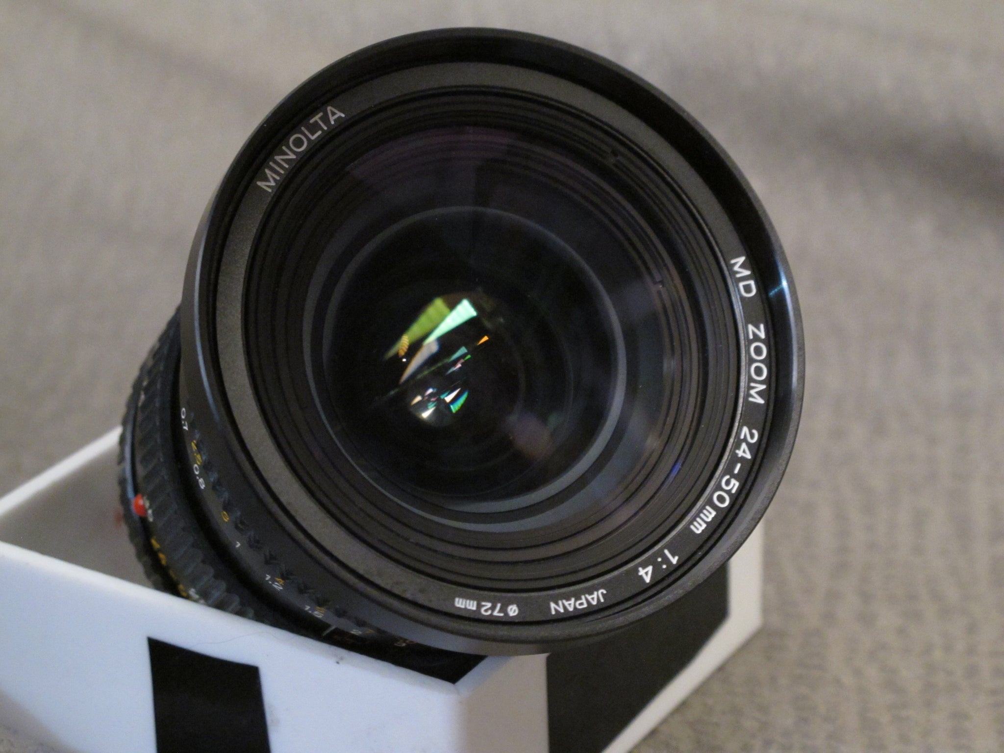 Minolta MD ZOOM 24-50mm f4 Lens – Phototek Canada