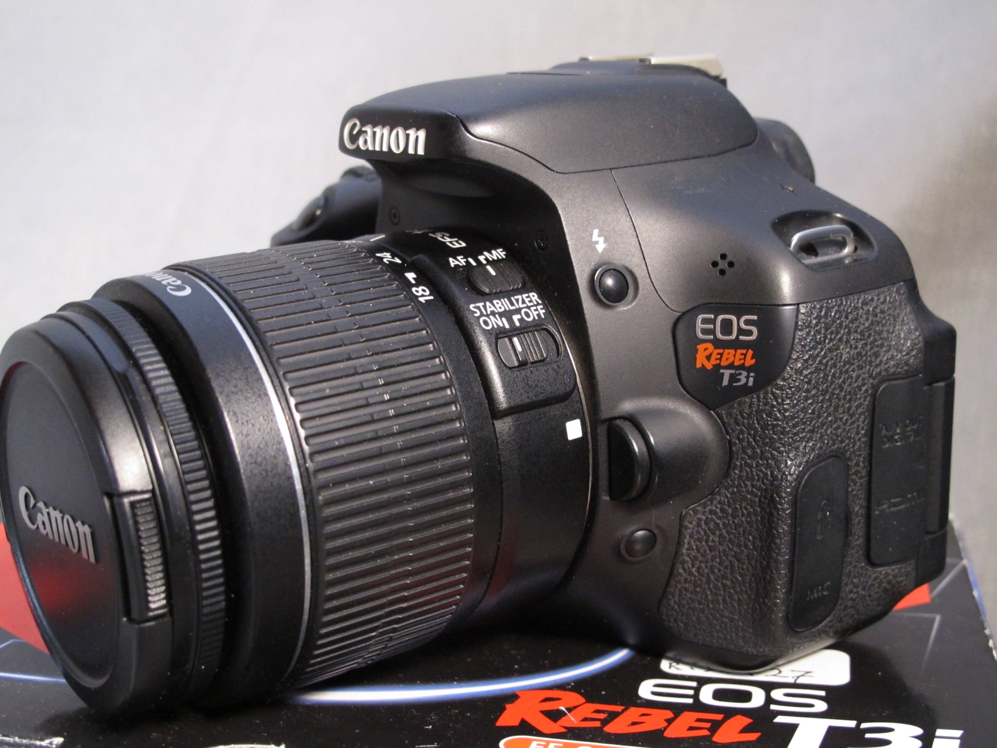 Canon EOS REBEL T3i with EF-S 18-55mm IS II f3.5-5.6 Canon EF Zoom