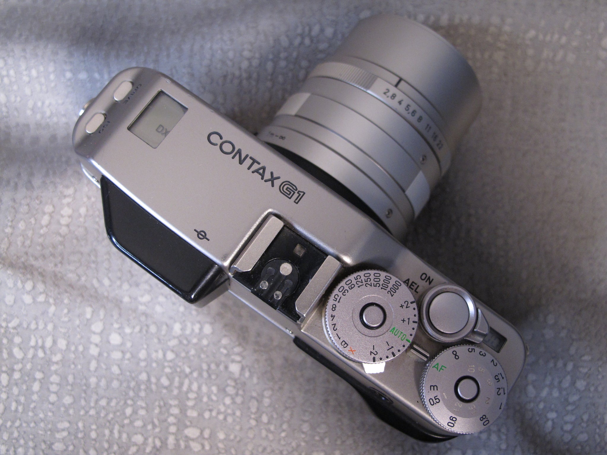 Contax G1 35mm Camera with 28mm f2.8 and 90mm f2.8 Lenses and