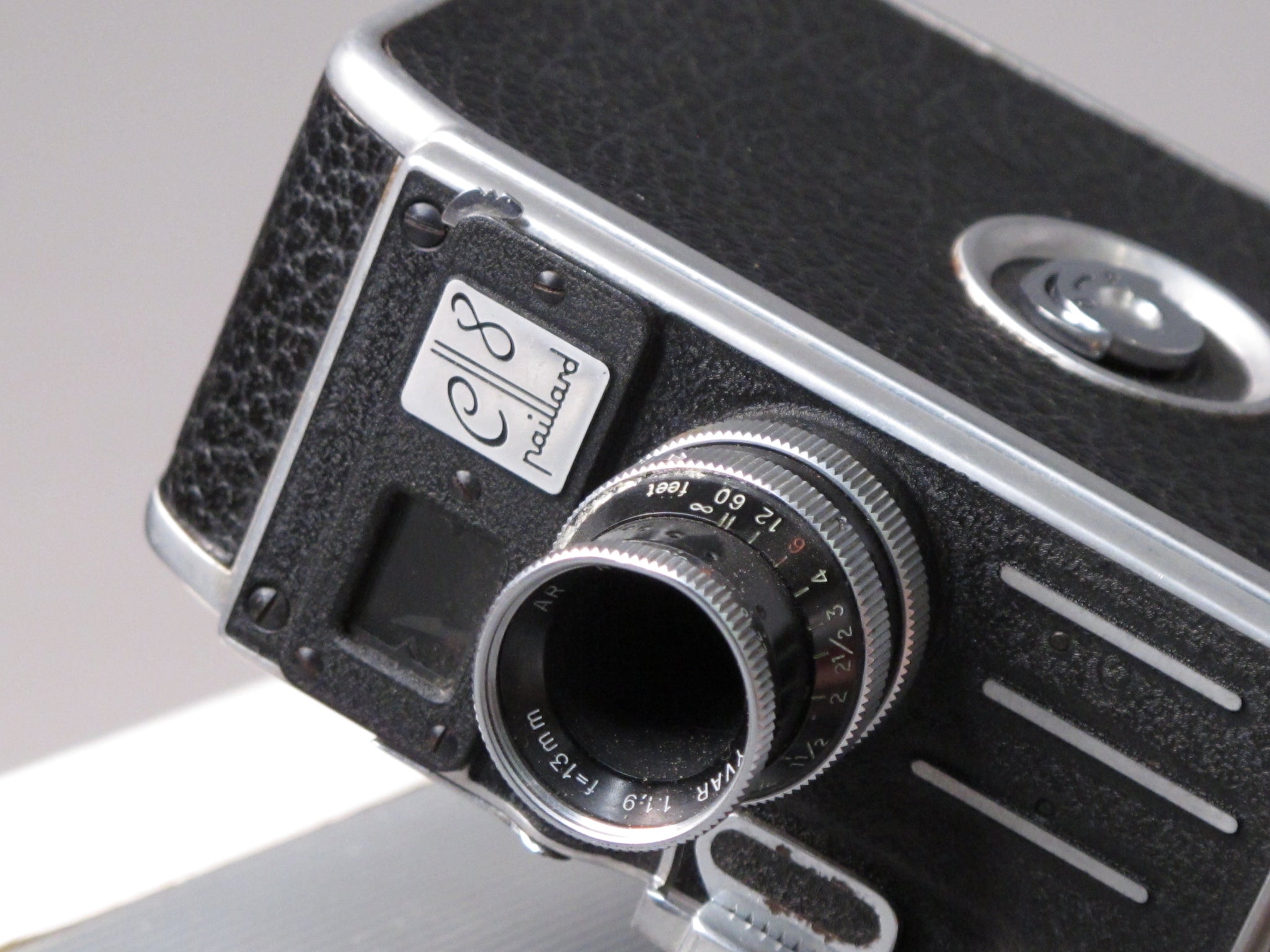 C8 Paillard-Bolex 8mm Cine Camera with Kern-Paillard AR YVAR 13mm 