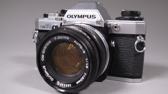 Olympus OM-10 35mm Camera with 50mm f1.8 Lens – Phototek Canada