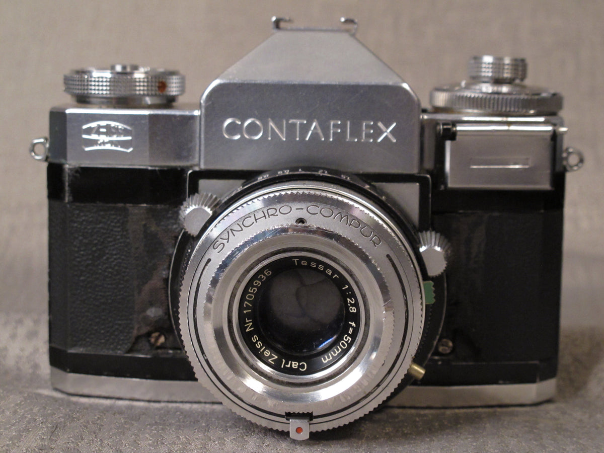 Contaflex Zeiss Ikon with Tessar Carl Zeiss 50mm f2.8 – Phototek