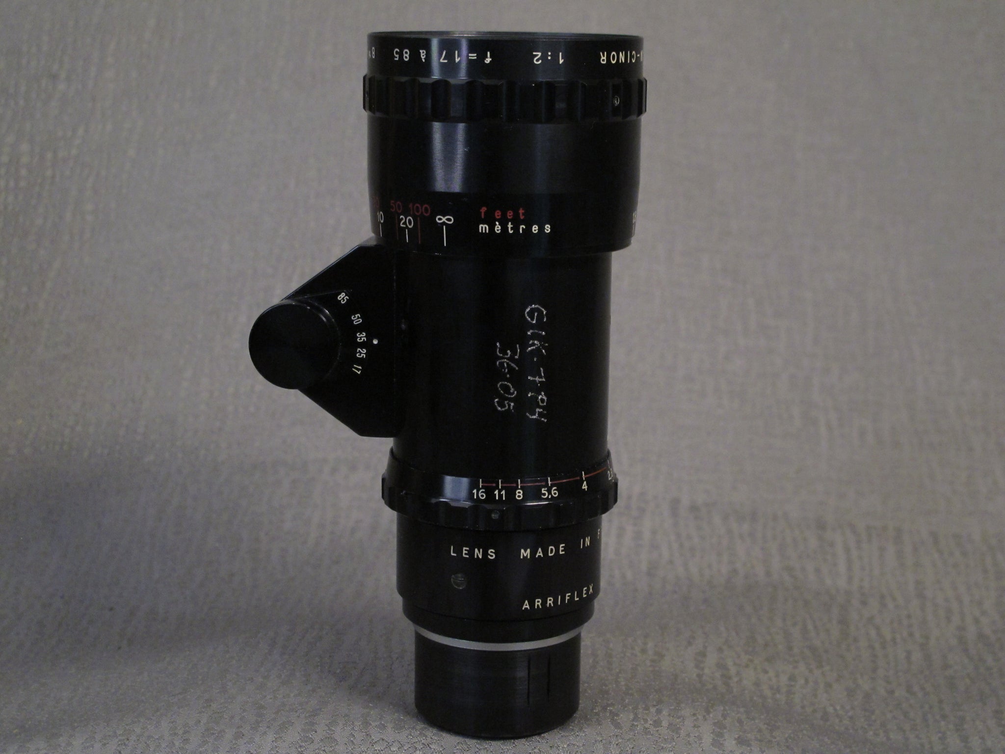SOM BERTHIOT PARIS PAN-CINOR 17-85mm f2 Cine Lens in Arriflex 