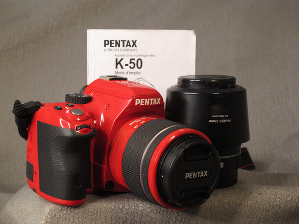 Pentax K-50 SLR Digital Camera with 18-55mm Pentax Lens