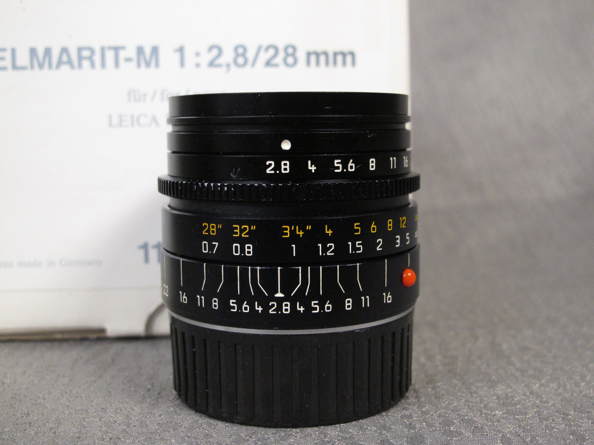 Voigtländer ELMARIT-M 28mm f2.8 E46 Leica M Mount – Phototek Canada